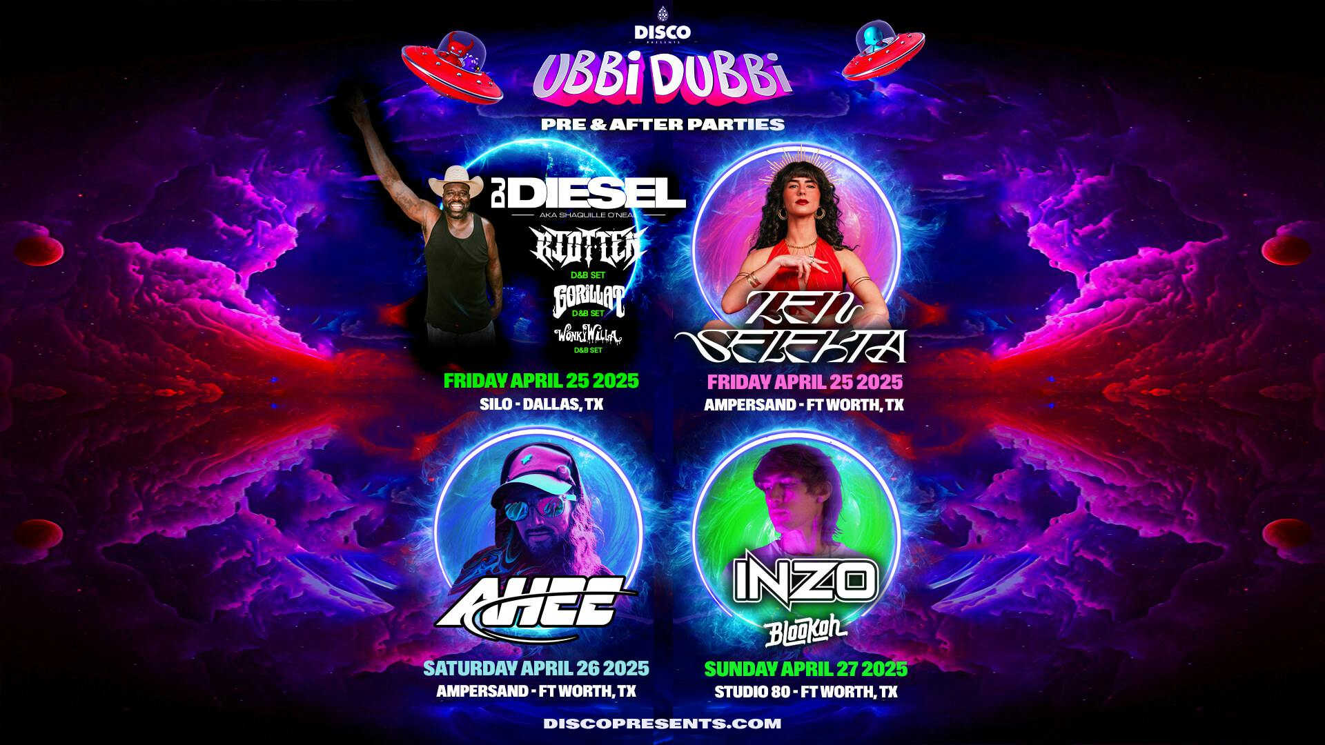 ubbi dubbi festival 2025 pre and after parties